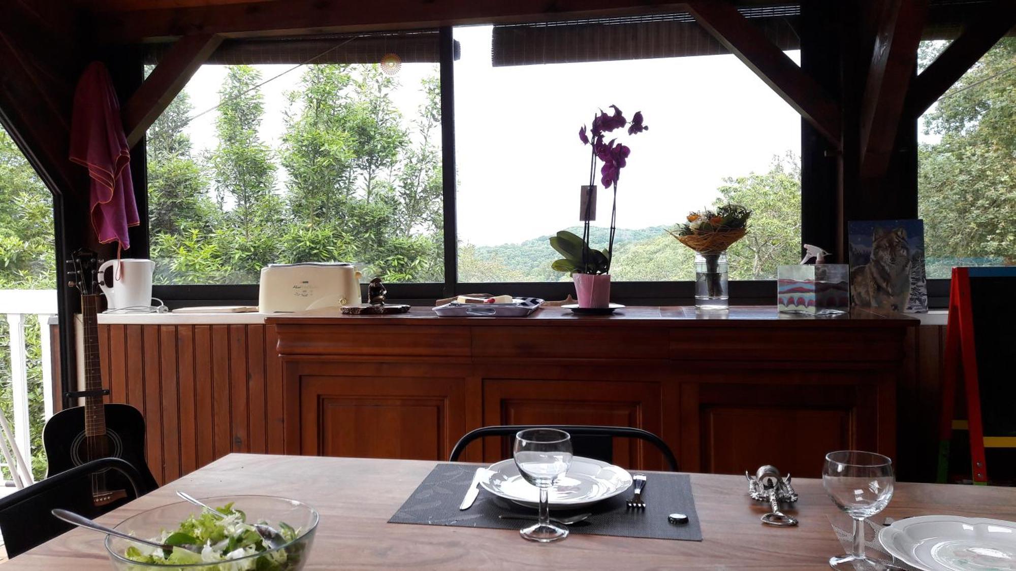 B&B En Plein Coeur De La Foret Artiguelouve 외부 사진